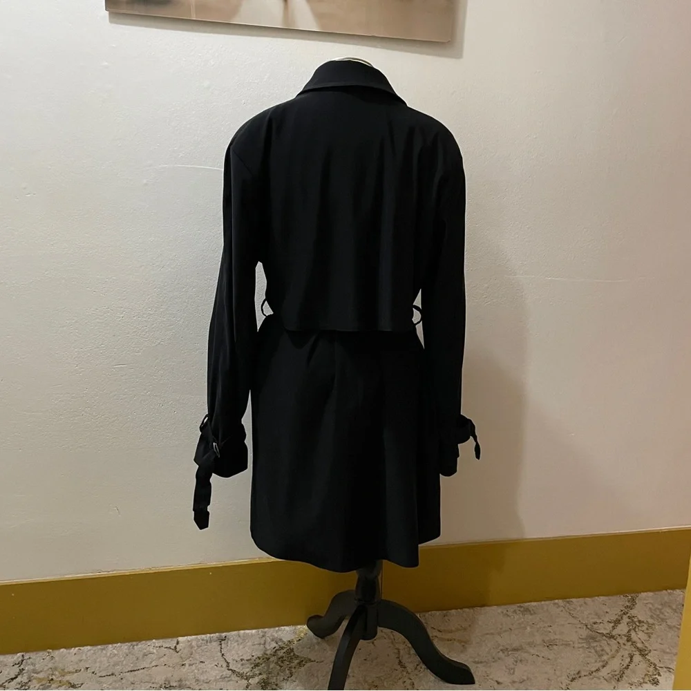 Vintage Liz Claiborne Classic Raincoat - Size 4 - Picture 5 of 14
